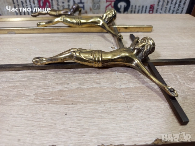 Кръст за стена (разпятие), снимка 12 - Антикварни и старинни предмети - 54183689