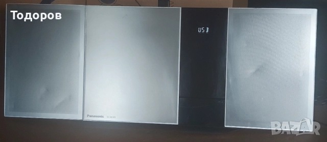 Panasonic SC-HC49,CD, USB, Bluetooth, Docking iPhone lightning, Сребрист