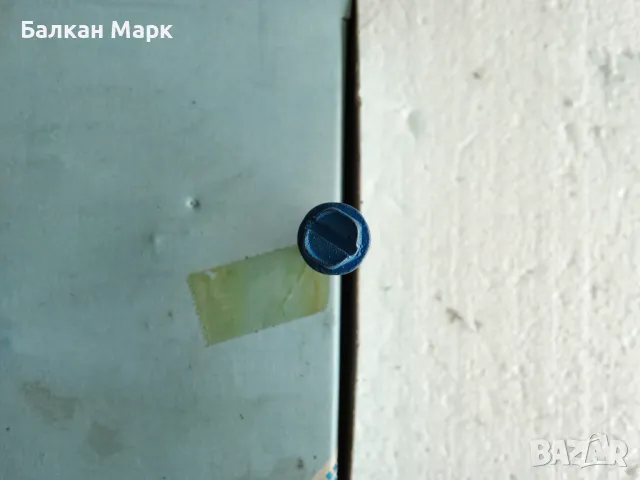 🔩 Винт,винтове за директен монтаж,бетон с прорез – син,6.35x45мм-100бр/оп., снимка 3 - Железария - 49895790