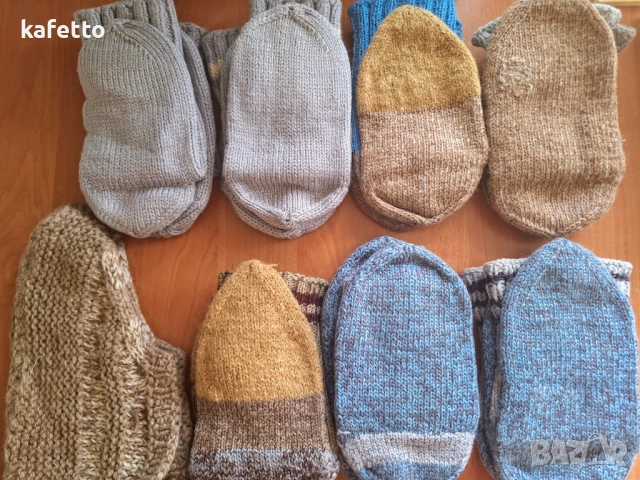 Плетени чорапи и терлици , снимка 2 - Чорапи - 51719169
