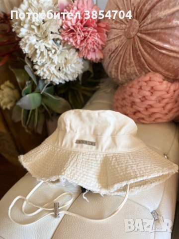 шапка Жакмюс*оригинал*JACQUEMUS Le Bob Artichaut bucket hat, снимка 17 - Шапки - 53285687