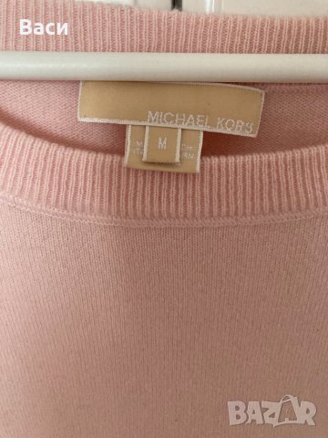 Michael Kors оригинален пуловер 100% кашмир, снимка 2 - Пуловери - 38931523