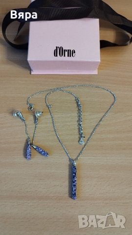 Комплект колие и обеци D'orne Jewelry , снимка 6 - Колиета, медальони, синджири - 42895698