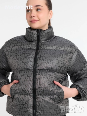 DIOR дамско късо зимно яке висок клас реплика, снимка 3 - Якета - 52397712