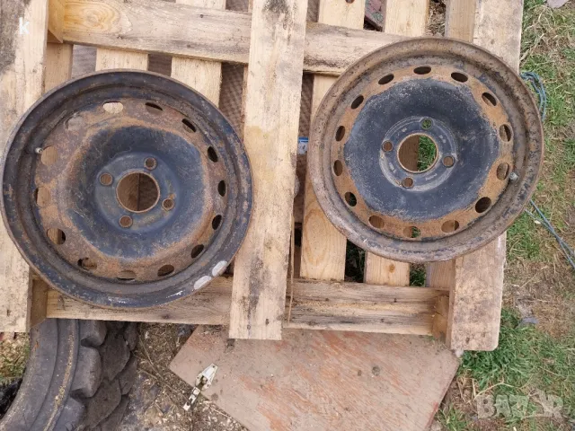 здравейте продавам 2 бр железни джанти 14 цола от пежо 206