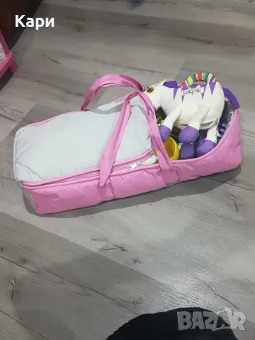 Легло,ваничка,кошче и порт бебе за кукли, снимка 14 - Кукли - 48319985