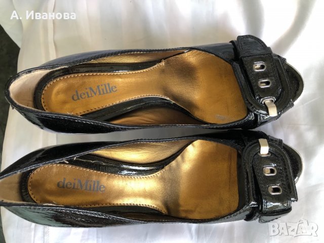 Дамски обувки естествена кожа, снимка 5 - Дамски обувки на ток - 30154397