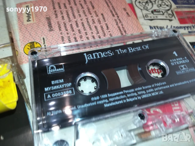JAMES-ORIGINAL TAPE 2207250714, снимка 5 - Аудио касети - 51099642