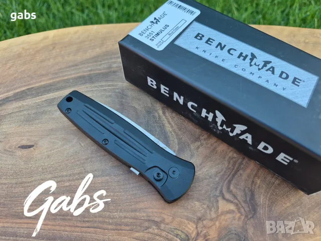 Автоматичен нож Benchmade Stimulus AUTO 3551 Mel Pardue, снимка 9 - Ножове - 55746402