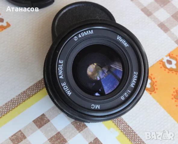 Vivitar MC Wide Angle 28mm F2.8 на М42, снимка 4 - Обективи и филтри - 49820655