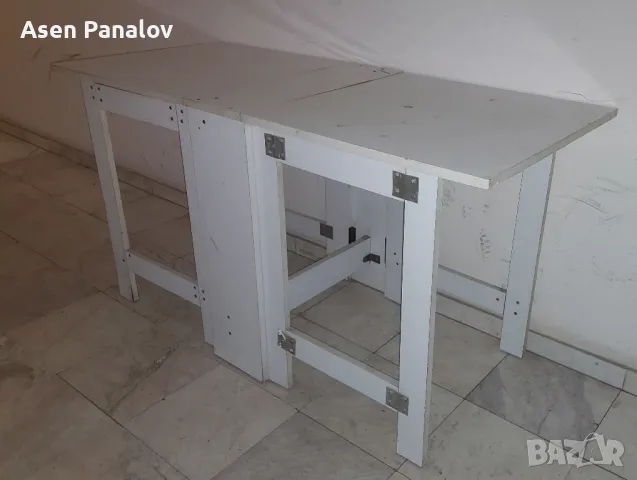 Сгъваема маса 140/73/60, снимка 2 - Маси - 48967055