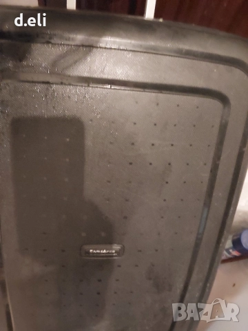 Samsonite. Original Пластмасов куфар с две колелца, снимка 2 - Куфари - 46200267