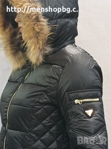 Дамско яке с естествен пух код 16 - 3, снимка 3 - Якета - 51839143