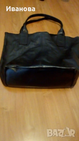 Разкошна голяма чанта от естествена кожа, снимка 3 - Чанти - 54017087