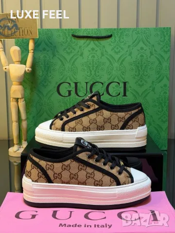 Gucci ✨Дамски Кецове -37, снимка 2 - Кецове - 56261938