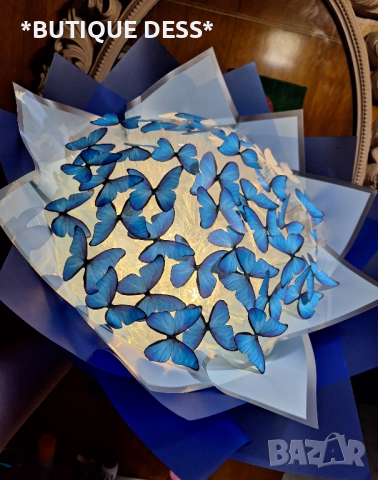 🎀ЗАПОВЯДАЙТЕ‼️Светещи,луксозни,ръчно изработени букети от "DESS"🦋, снимка 2 - Други стоки за дома - 44736467