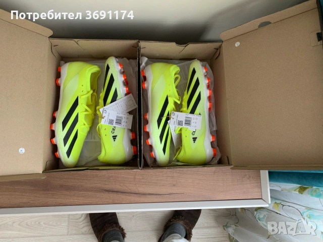 Adidas Crazyfast/Оригиниални Адидас футболни обувки/бутонки 44, 44 2/3, снимка 6 - Футбол - 53288863