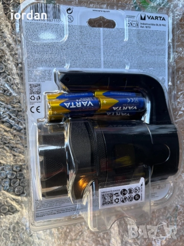 Фенер VARTA Indestructible BL20 PRO с 6 батерии АА, снимка 4 - Друга електроника - 52800602