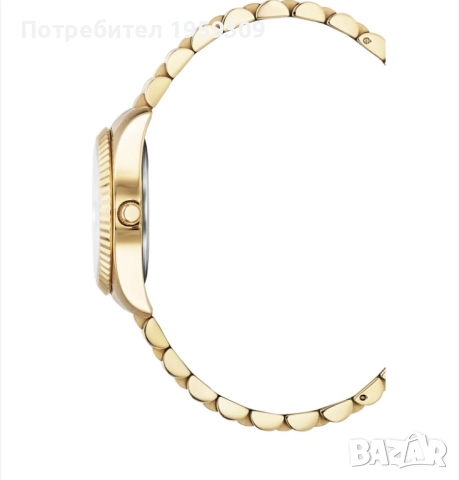 Иноксов часовник с диаманти, снимка 4 - Дамски - 52529995