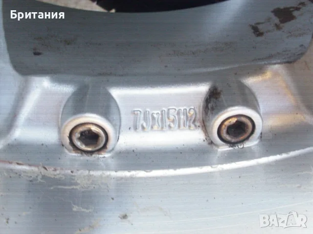 Алуминиеви джанти 4х100- 15"., снимка 8 - Гуми и джанти - 49261056