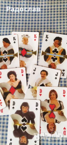 Kodak стари карти за игра с актьори, снимка 3 - Карти за игра - 49111445