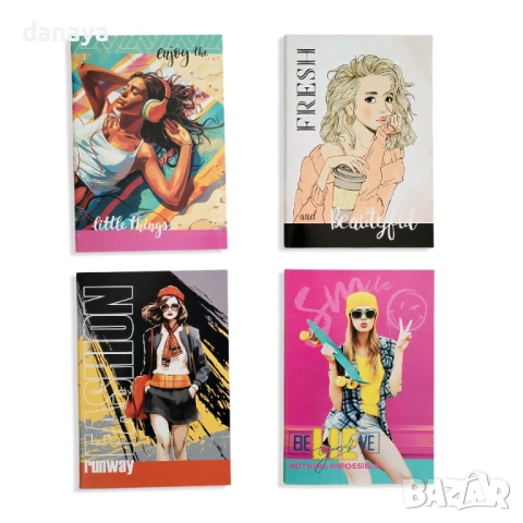 6327 Тетрадка малък формат А5, широки редове, офсетова хартия, 56 листа, снимка 4 - Ученически пособия, канцеларски материали - 53052780