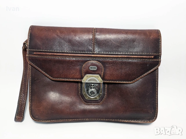 Рядка ретро чанта Petek Mens Leather Bag Turkey