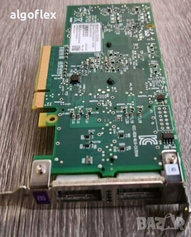 Mellanox MCX354A-FCBT 56/40Gb FDR VPI IB/E DP LAN Адаптер, снимка 2 - Мрежови адаптери - 42828113