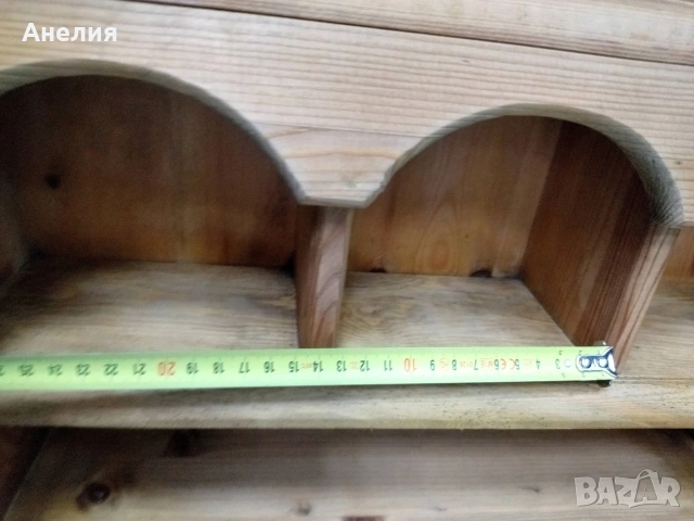 Етажерка за стена от скандинавски бор, снимка 11 - Декорация за дома - 53279431