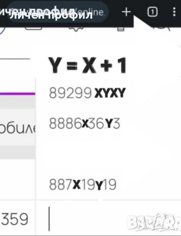 Хубав номер, Лесен номер, Бизнес номер, Златен номер, Сребърен номер, Мобилен номер, снимка 1