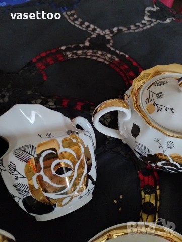 Костен порцелан Вербилки, снимка 9 - Сервизи - 54018976