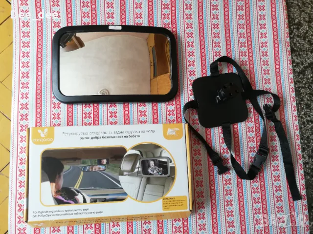 Огледало Cangaroo за задна седалка на автомобил, снимка 2 - Други - 47998718