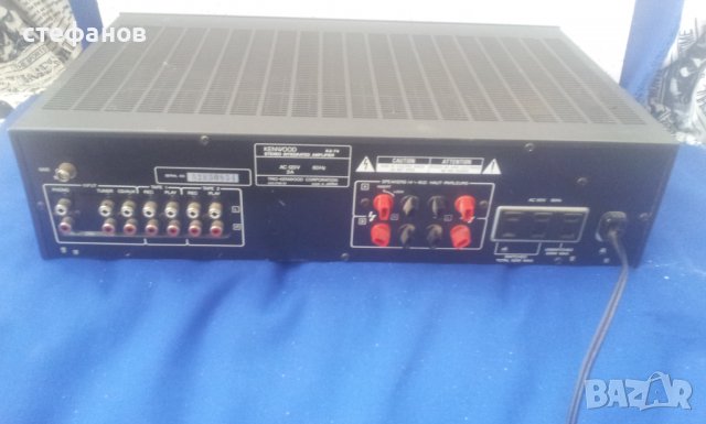 Японски усилвател KENWOOD KA-74, снимка 6 - Ресийвъри, усилватели, смесителни пултове - 39572676