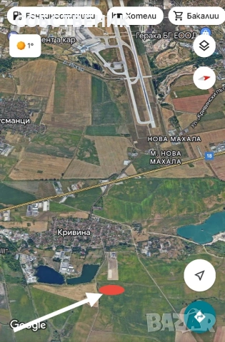 Собственик! Парцел 12400кв.м София-Кривина(до езерата), снимка 3 - Парцели - 53153772