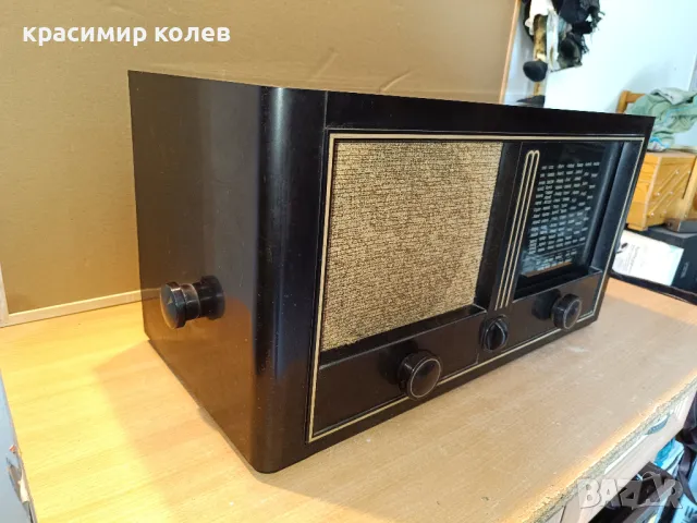 лампов радиоапарат "MENDE M153W", снимка 2 - Антикварни и старинни предмети - 47354782