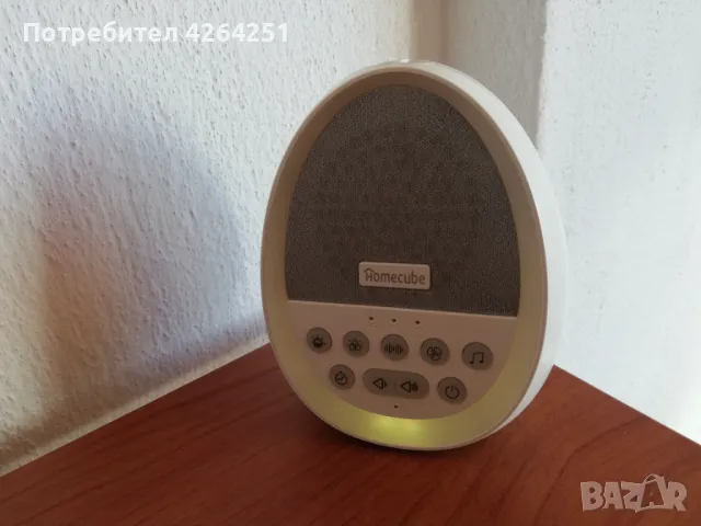 Уред за бял шум Homecube 29 звука/ таймер/различни светлини, снимка 5 - Други - 47551840