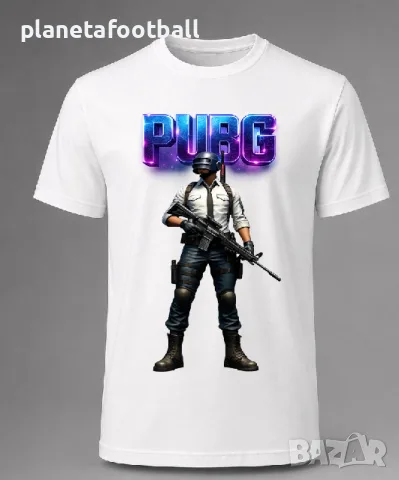 Тениски PUBG!Гемърски тениски от емблематичната игра PUBG Battlegrounds!