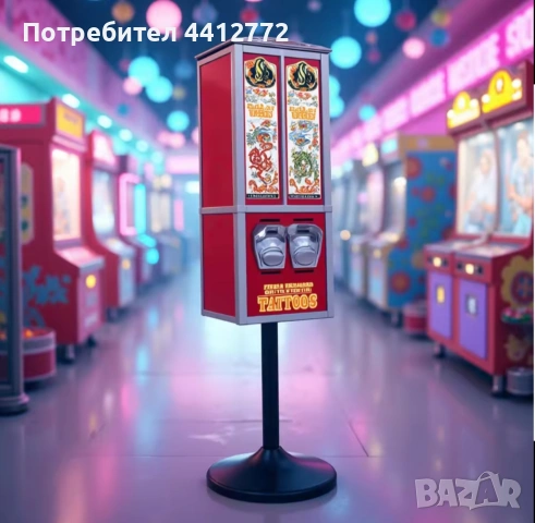 ЕВРО - Вендинг татуировки, снимка 6 - Вендинг машини - 53993050