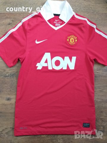 Nike Manchester United - страхотнао мъжка тениска КАТО НОВА, снимка 5 - Тениски - 29477060