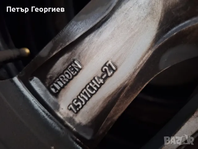 Оригинални Алуминиеви Джанти за Ситроен/Пежо/-17цола, снимка 6 - Гуми и джанти - 47304383