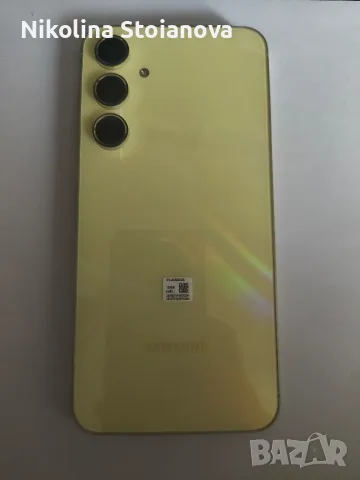 Samsung Galaxy A55 5G 128GB / 8GB RAM • Жълт • С кутия и оригинален Smart Case, снимка 5 - Samsung - 55981105