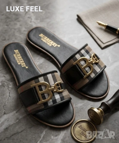 Burberry ✨Дамски Чехли 