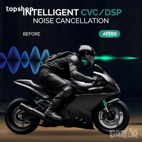 Нови 2 бройки интеркоми SWAREY V8 Мотоциклетни Bluetooth слушалки, интерком за каска с FM ..., снимка 3 - Аксесоари и консумативи - 52339648
