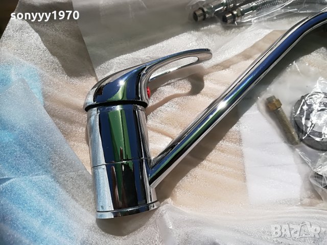 смесител за кухня баня с меки връзки, снимка 4 - Смесители - 29988429