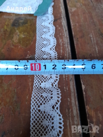 Стара дантела #40, снимка 3 - Антикварни и старинни предмети - 52227760