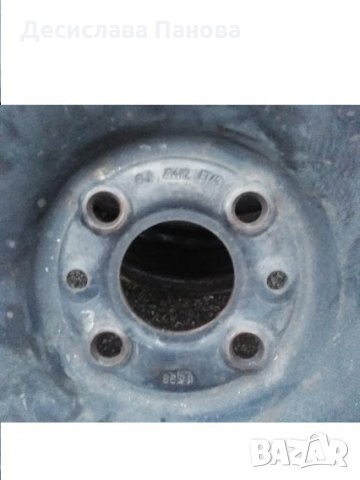 Железни джанти 4x98 14", снимка 2 - Гуми и джанти - 32062738