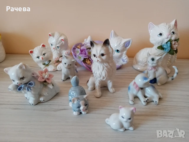 Котенца, снимка 5 - Статуетки - 51100818