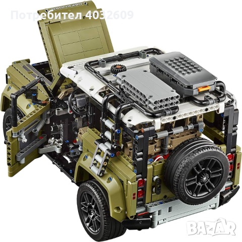 LEGO Technic Land Rover Defender 2573 части/елемента, снимка 10 - Конструктори - 44796348