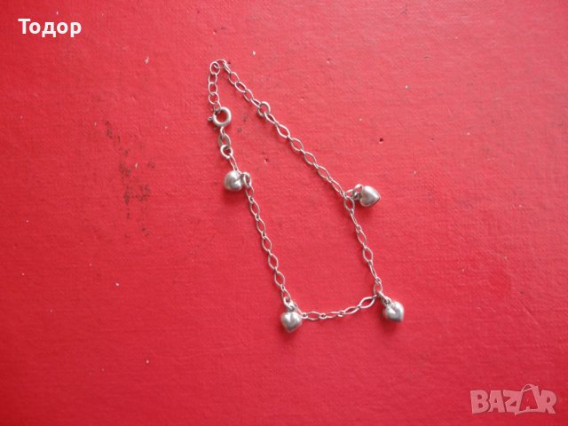 Страхотна сребърна гривна 925, снимка 3 - Гривни - 40697224