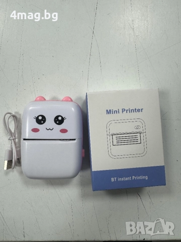 Мини принтер за моментни снимки 